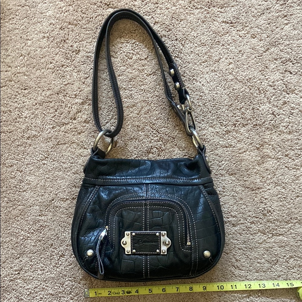 B. Makowsky leather Convertible shoulder/crossbody bag